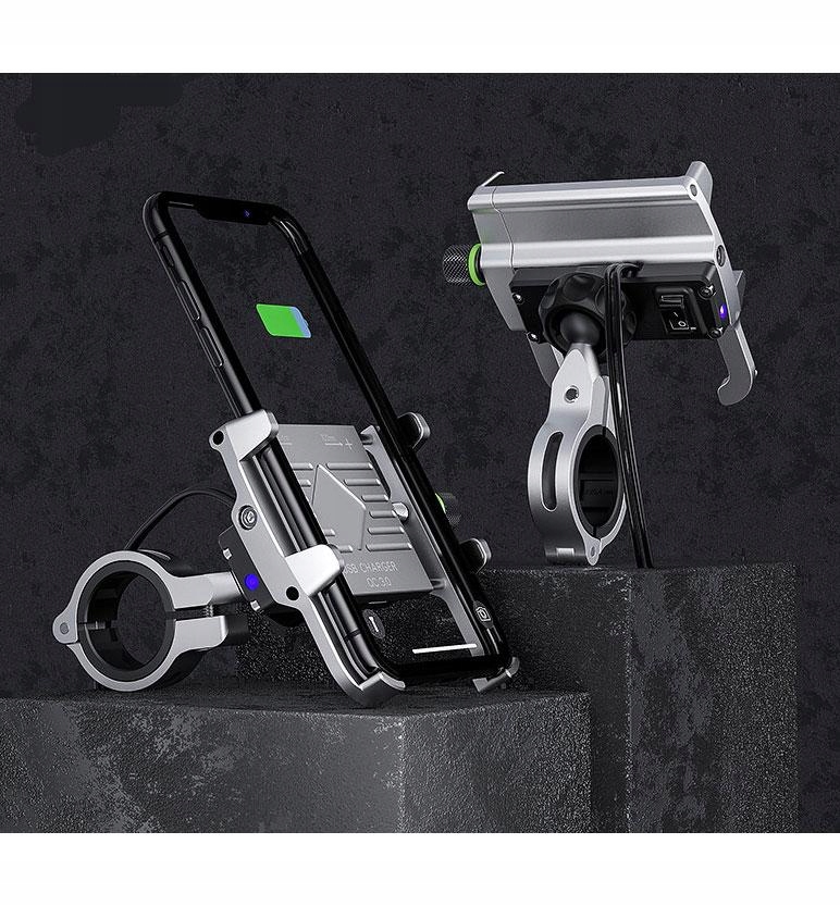 Wygodne i bezpieczne mocowanie telefonu na motocyklu