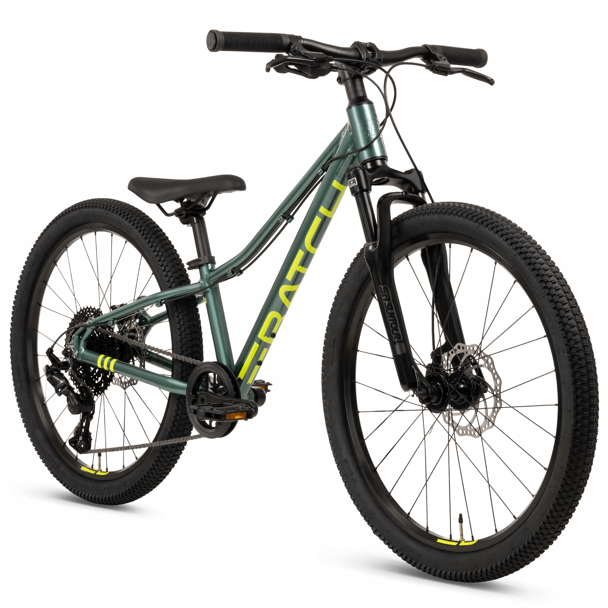 Rower Batch Alu KM 24” spruce green* (B375155W) – Idealny wybór dla młodych rowerzystów