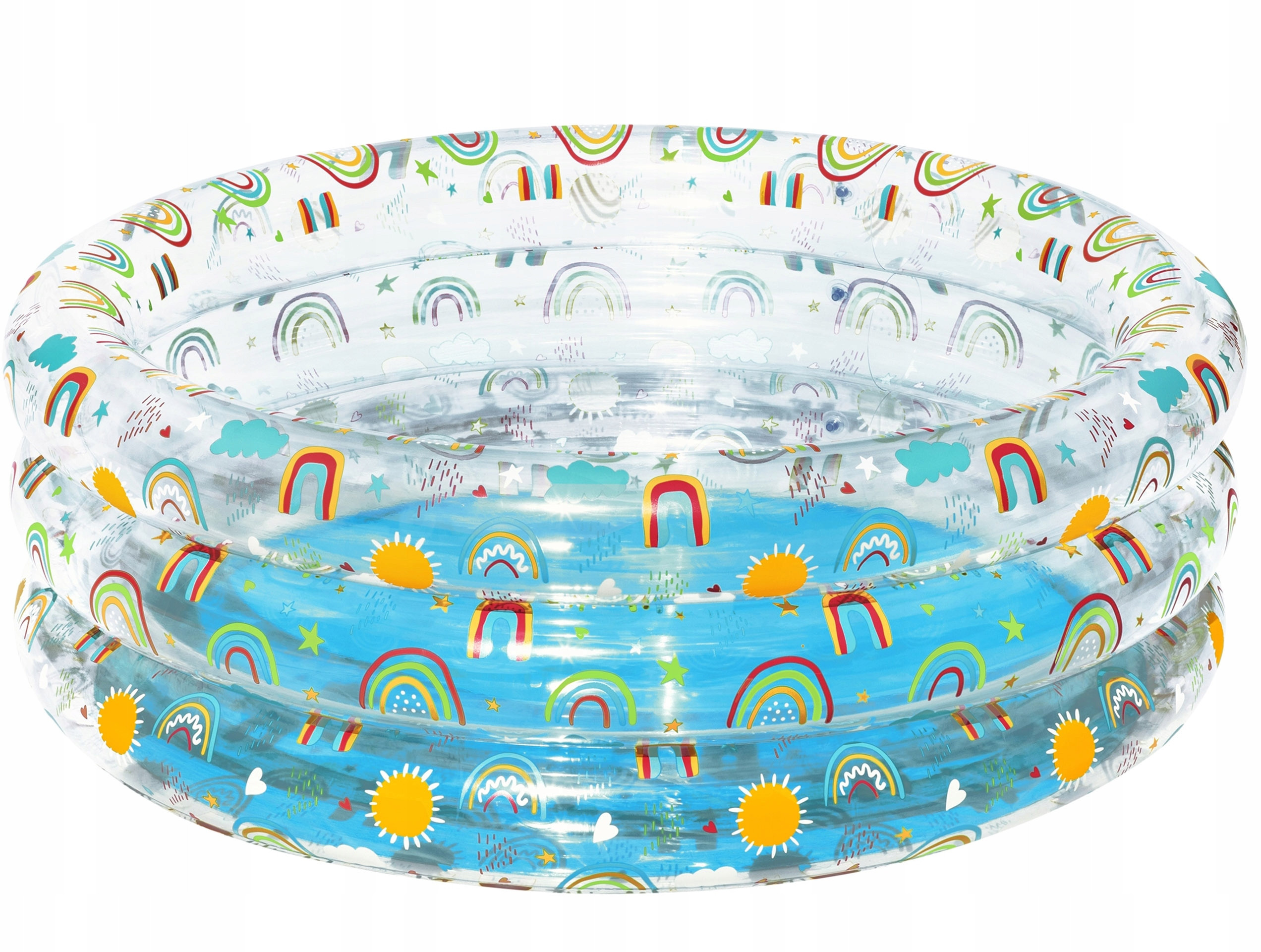 Basen ogrodowy dla dzieci 170x53cm Tropical BESTWAY – Idealna zabawa w upalne dni