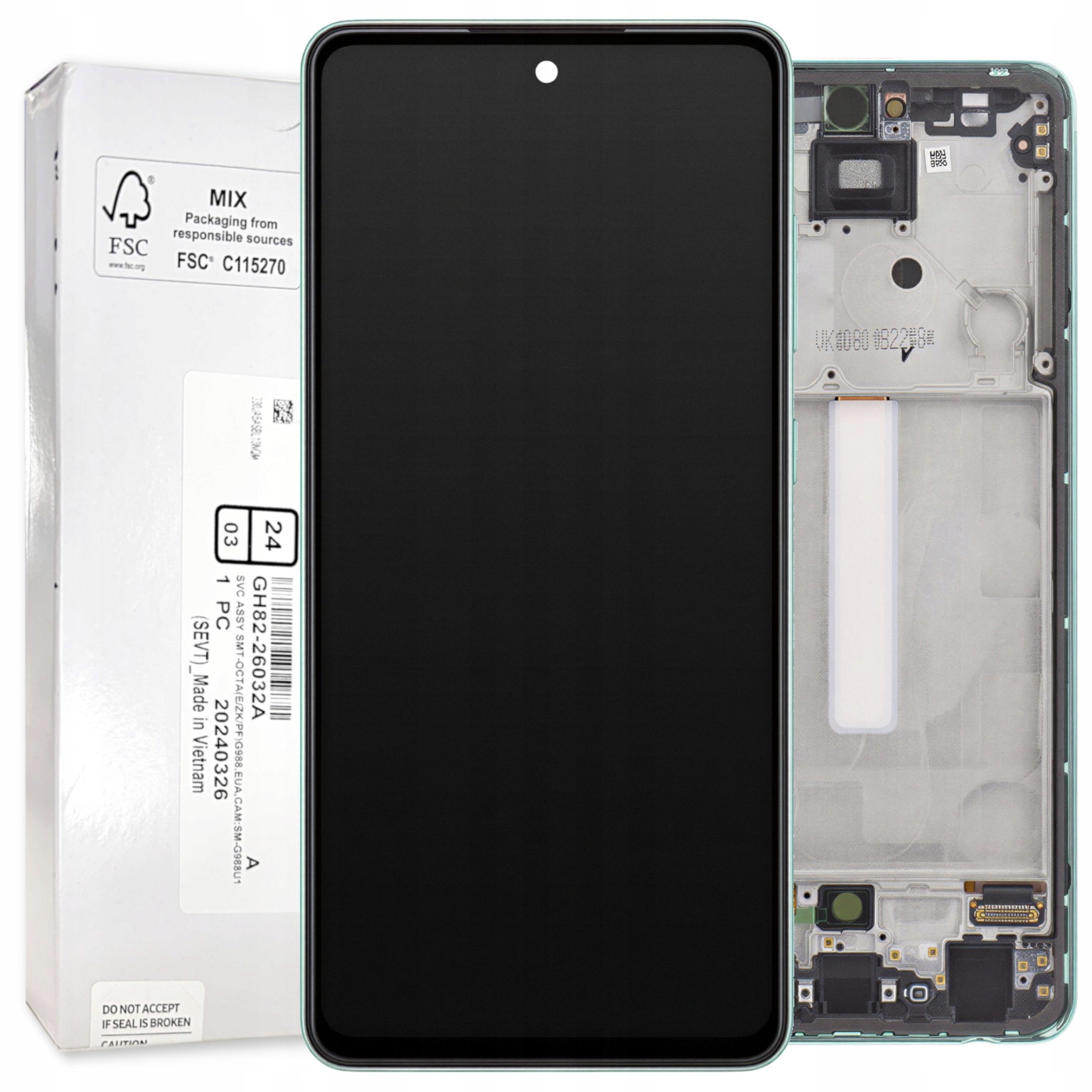 Wyświetlacz Samsung Galaxy A52s 5G LCD SM-A528B Mint Oryginał Service Pack
