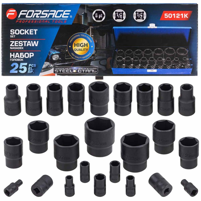 Rozmiary nasadek 1/2