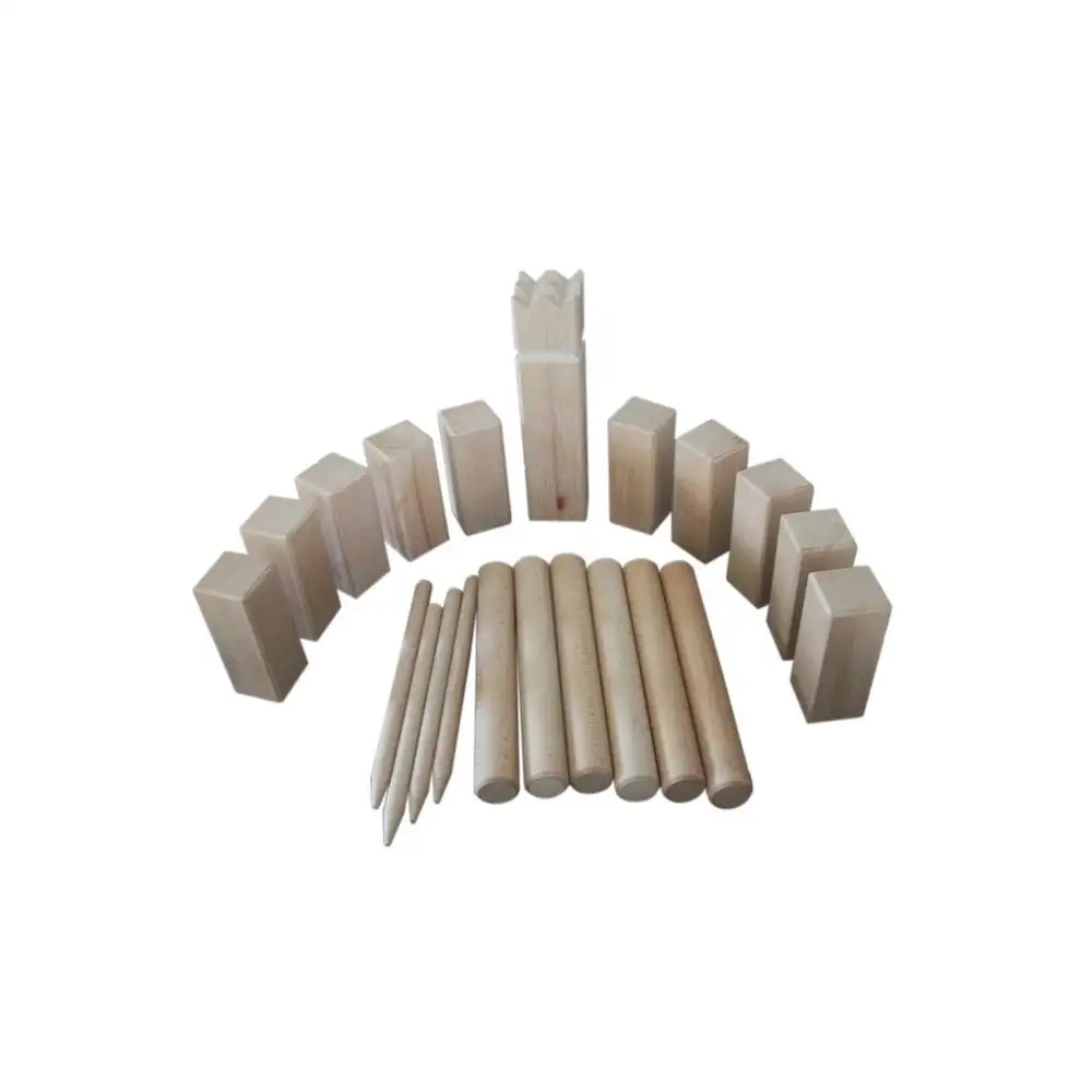 Zestaw do gry – Co zawiera gra Kubb?