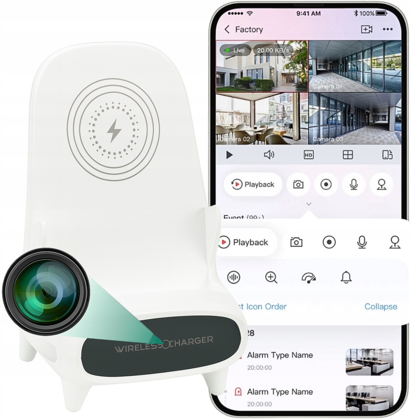 Zdalny Podgląd w Czasie Rzeczywistym przez Aplikację