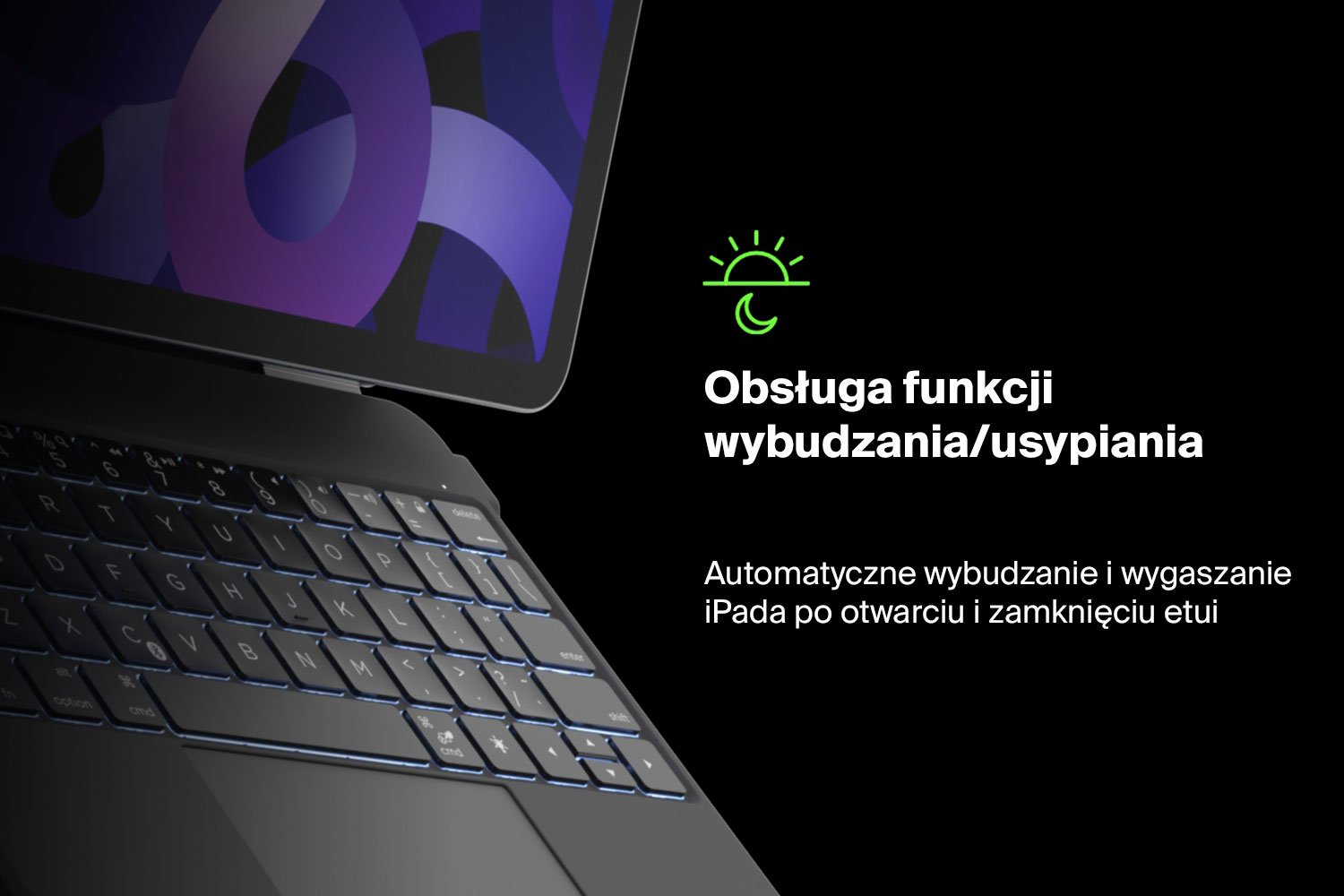 Klawiatura bluetooth z mocną baterią 600 mAh