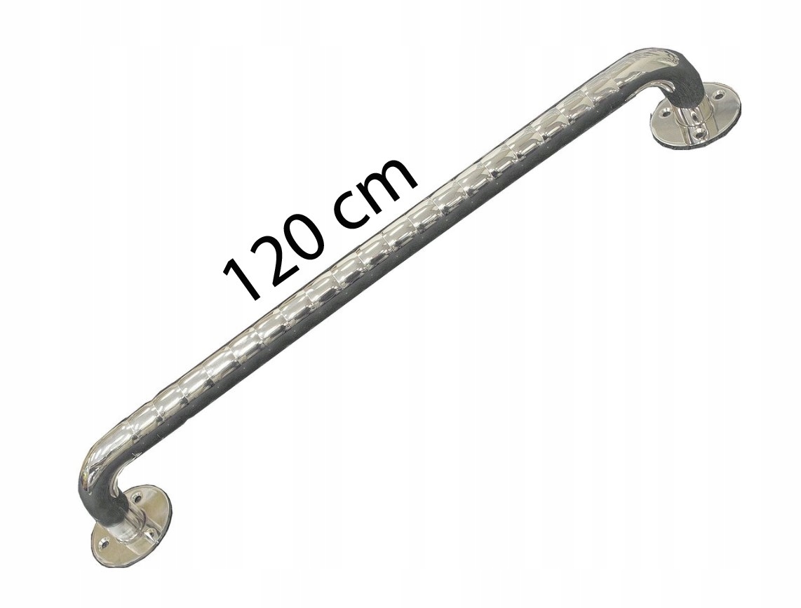 Poręcz łazienkowa ze stali nierdzewnej 120 cm – Bezpieczeństwo i komfort w Twojej łazience