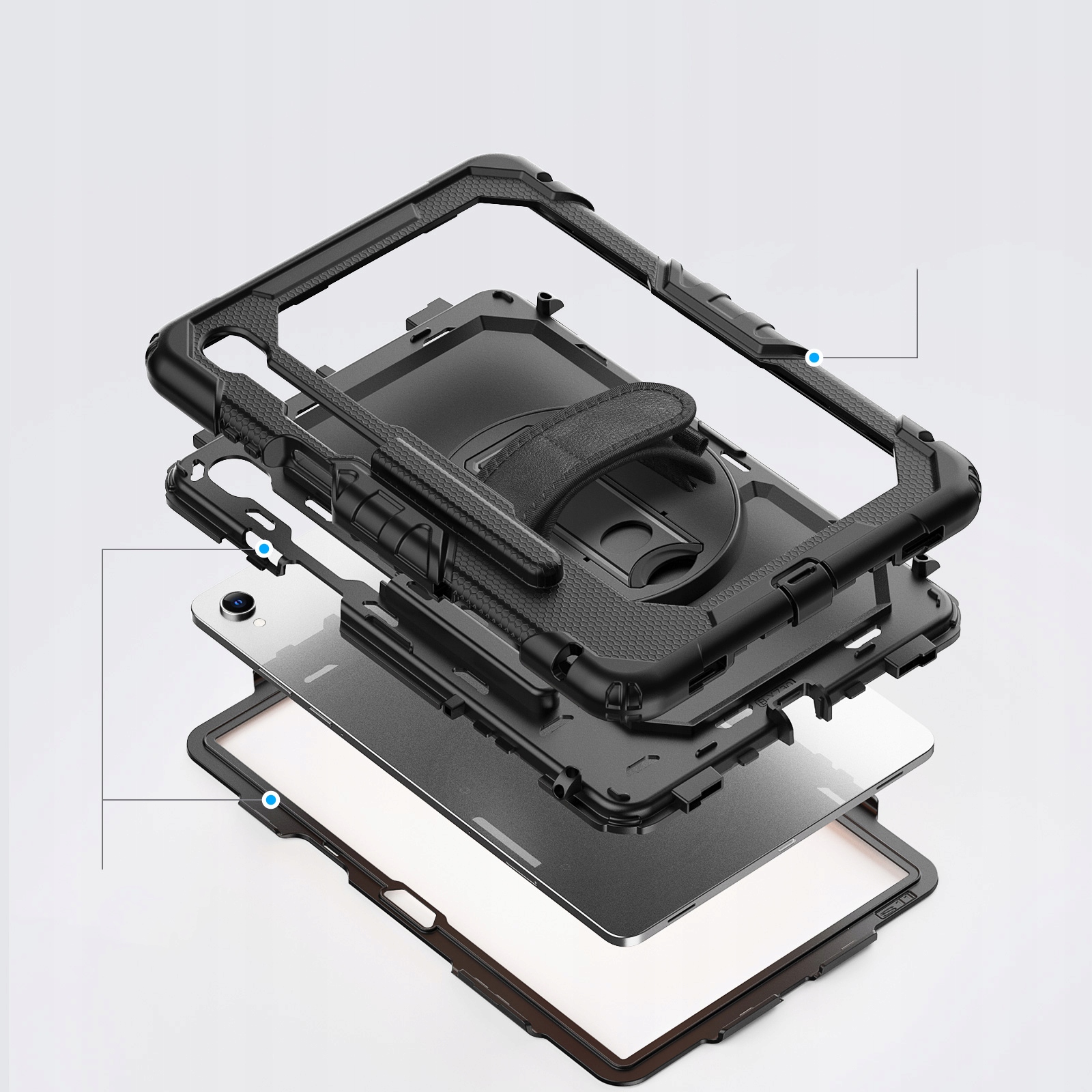 Wysokiej jakości materiały – Poliwęglan i silikon dla maksymalnej ochrony