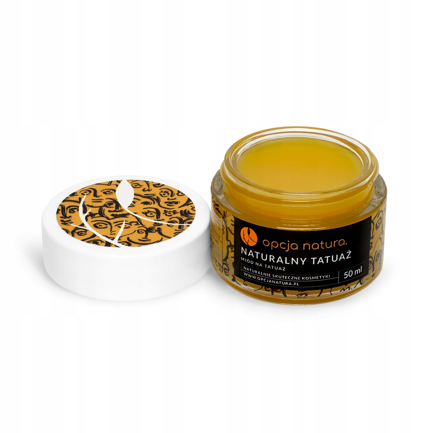 Opcja Natura Miód na Tatuaż w kremie 50ml – pielęgnacja dla Twojego tatuażu