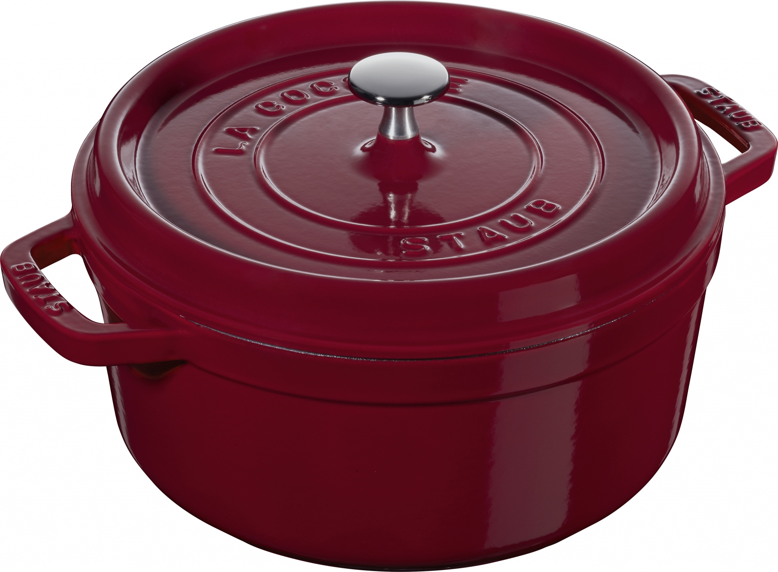 STAUB LA COCOTTE Garnek żeliwny okrągły 3.85 l – Idealne naczynie do duszenia potraw