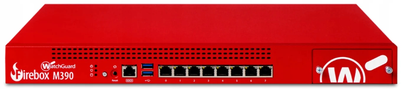 WatchGuard Firebox M390 – Wydajny firewall o przepustowości 2,4 Gbit/s