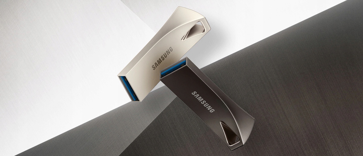 Pendrive Samsung USB 3.1 BAR Plus 64 GB (MUF-64BE3/EU) – Styl i wydajność w jednym