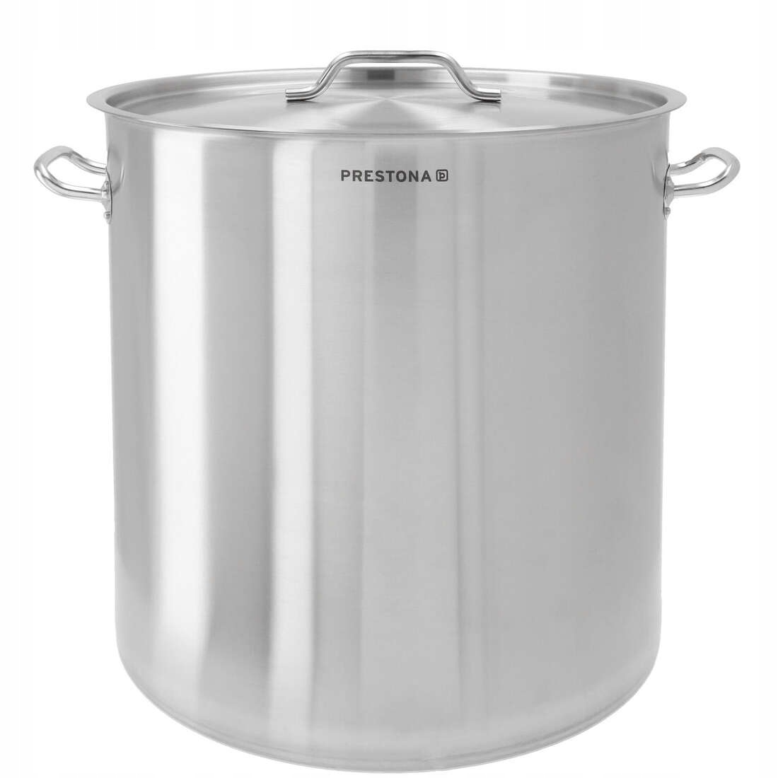 Garnek wysoki 98 l o średnicy 500 mm z pokrywką ze stali nierdzewnej | PRESTONA, 210114