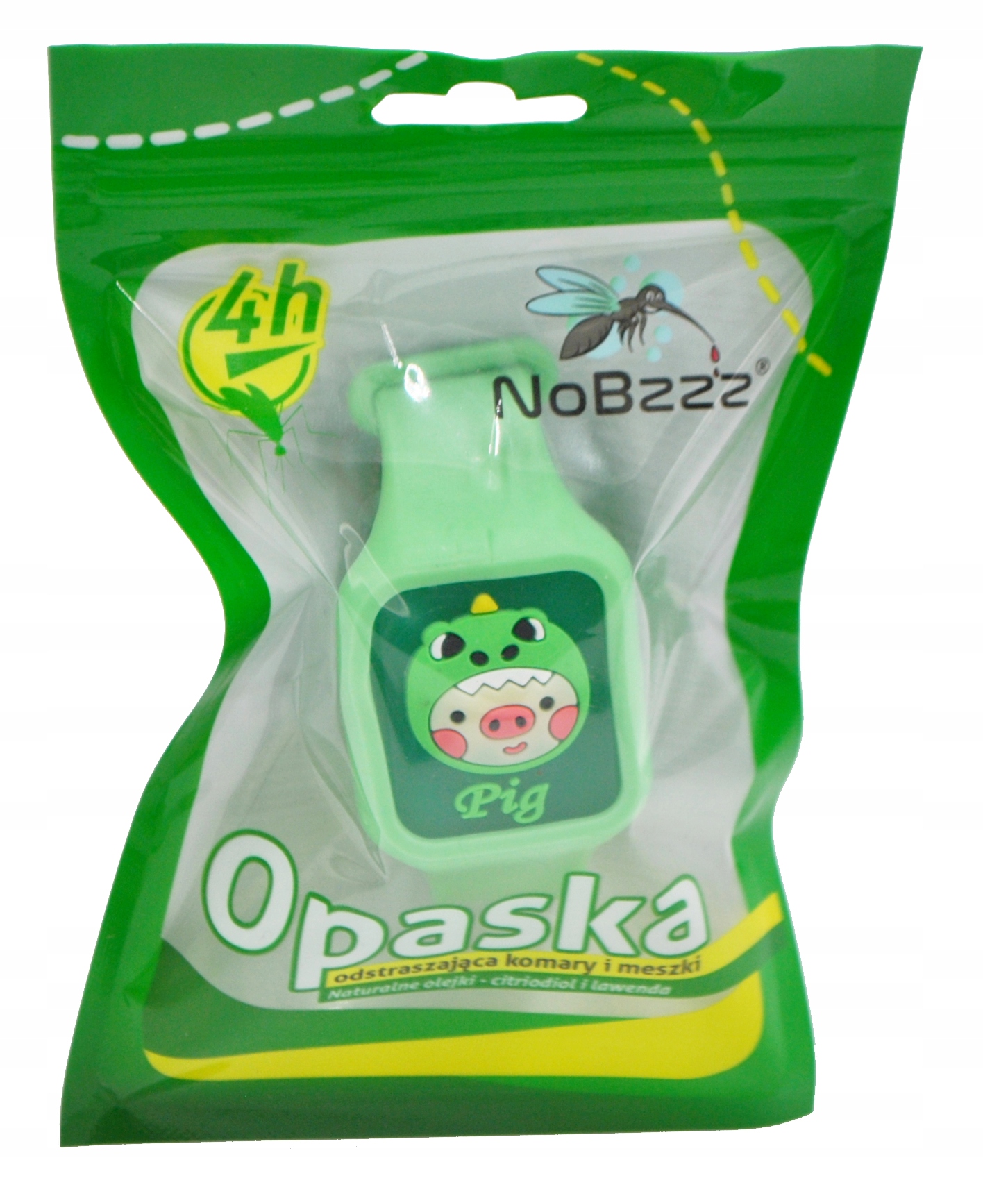 NoBzzz OPASKA NA KOMARY i MESZKI DLA DZIECI Świnia – Skuteczna ochrona przed owadami