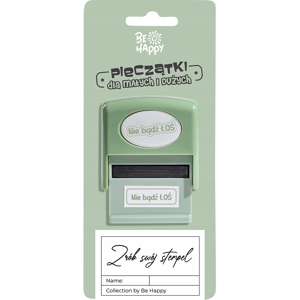Zabawny stempel dla dzieci i dorosłych