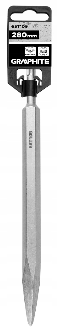 Szpicak SDS Plus 17 x 280 mm, GRAPHITE 55T109 – Niezbędne narzędzie do betonu