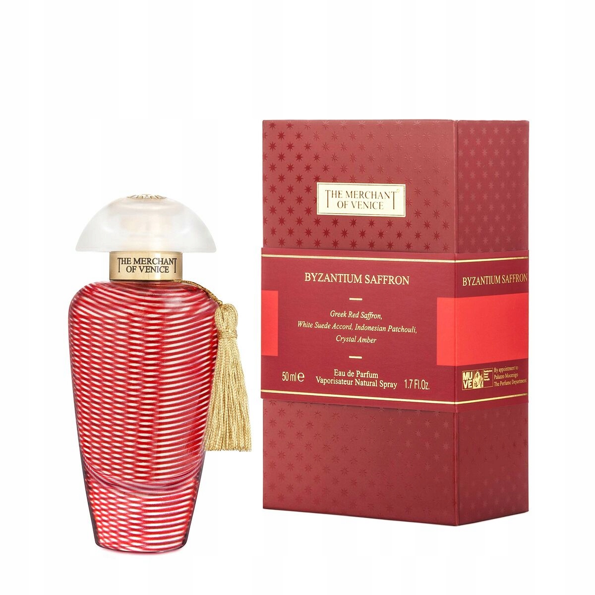 Perfumy Unisex The Merchant of Venice EDP Byzantium Saffron 50 ml – Luksusowy zapach dla każdego
