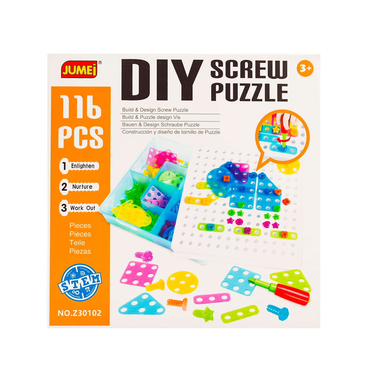 Praktyczne opakowanie – Utrzymanie porządku w zabawie