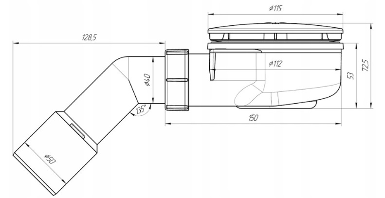 Niski design – idealny do niskich brodzików