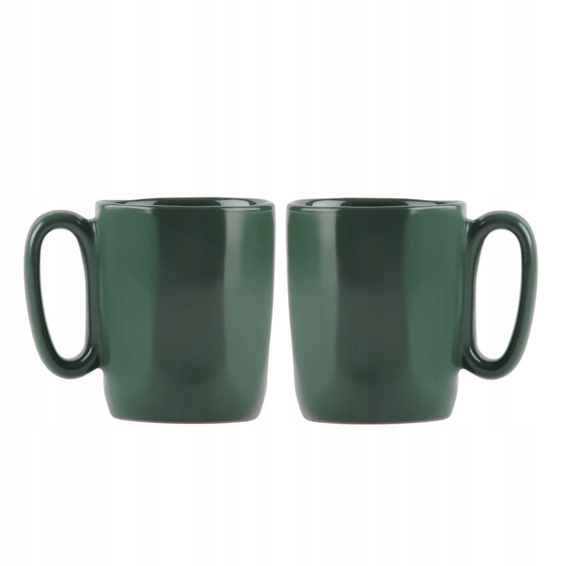 Vialli Design - FUORI - Zestaw 2 kubków ceramicznych 80 ml w kolorze zielonym