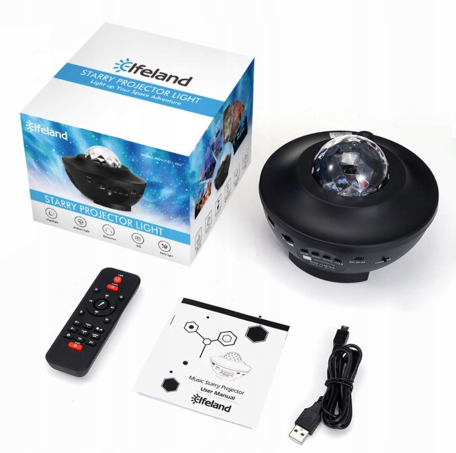 Regulowana jasność i prędkość obrotu – Dostosuj atmosferę do swoich potrzeb