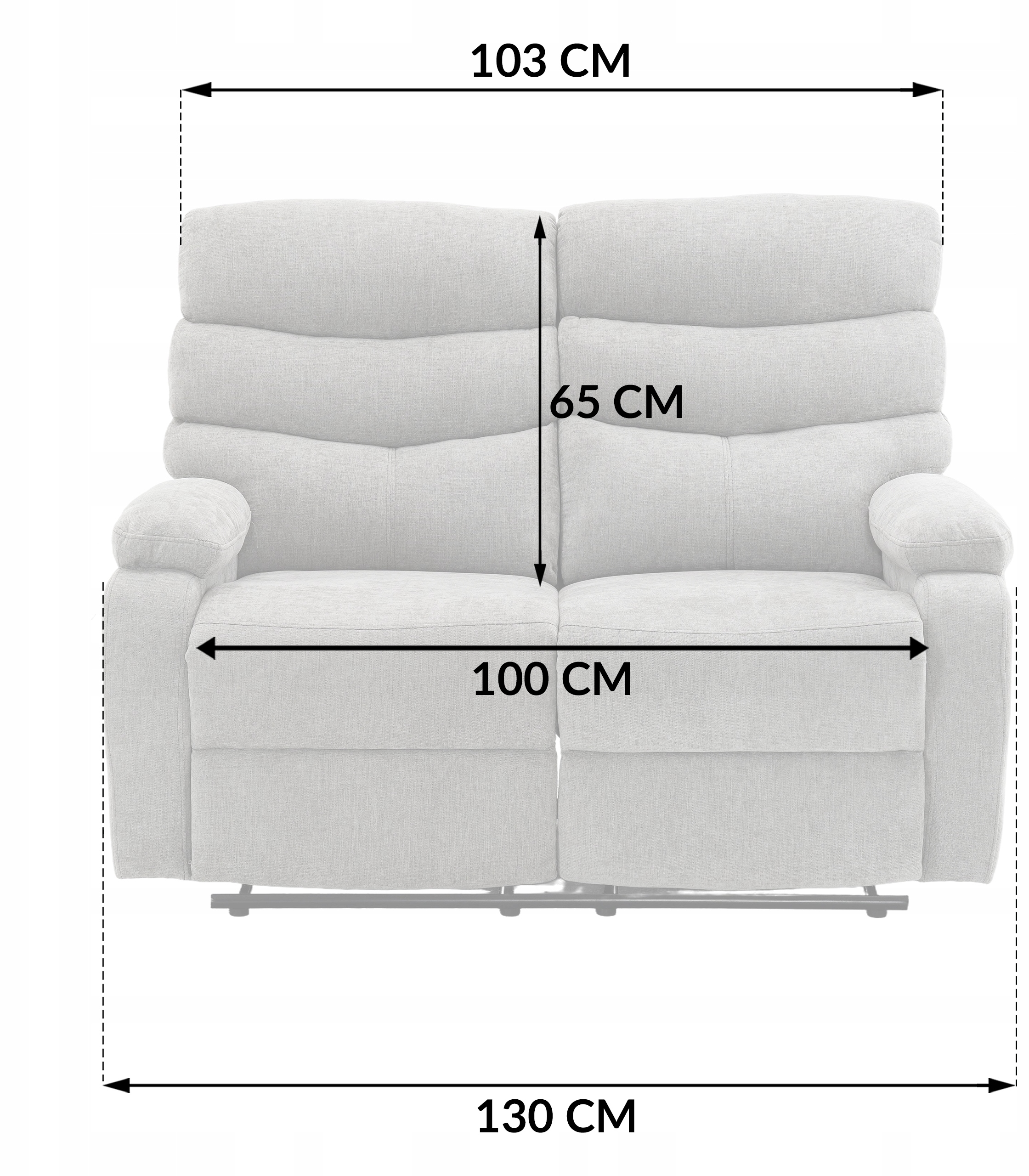 Wysokie, profilowane oparcie dla maksymalnego komfortu