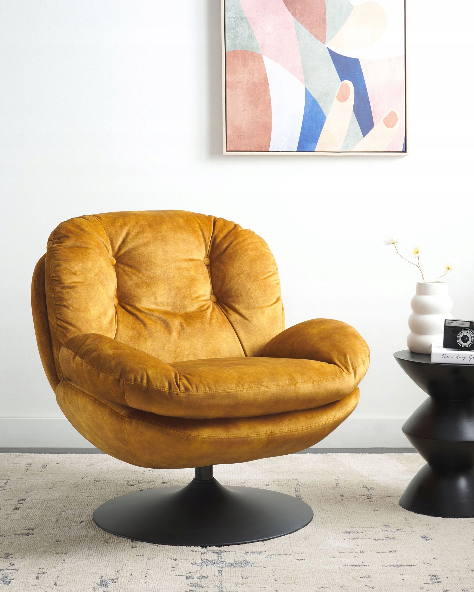 Stylowy design w stylu mid-century modern