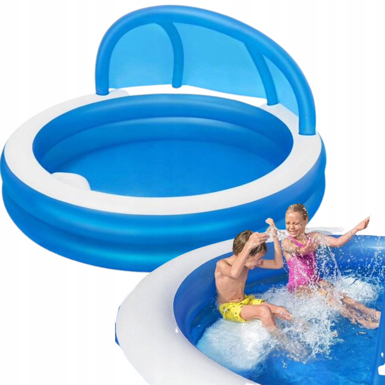 Basen dmuchany Bestway 241 cm – Idealna zabawa dla całej rodziny