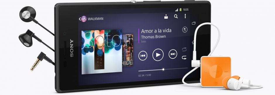 Zobacz bogatą ofertę akcesoriów do szybkiego smartfonu Sony Xperia M2, takich jak stereofoniczny zestaw słuchawkowy Bluetooth SBH20.