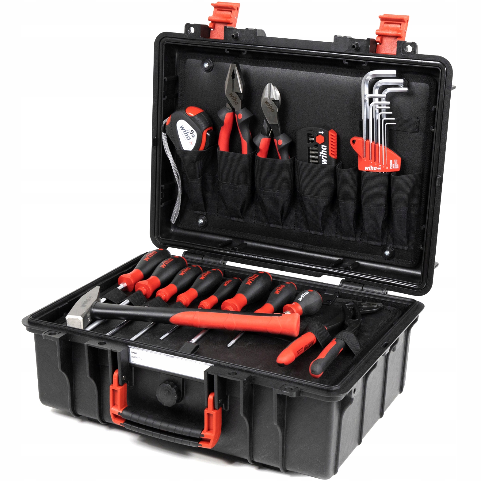 Wiha Walizka Narzędziowa Basic L Dla Mechanika – Zestaw 38 el.