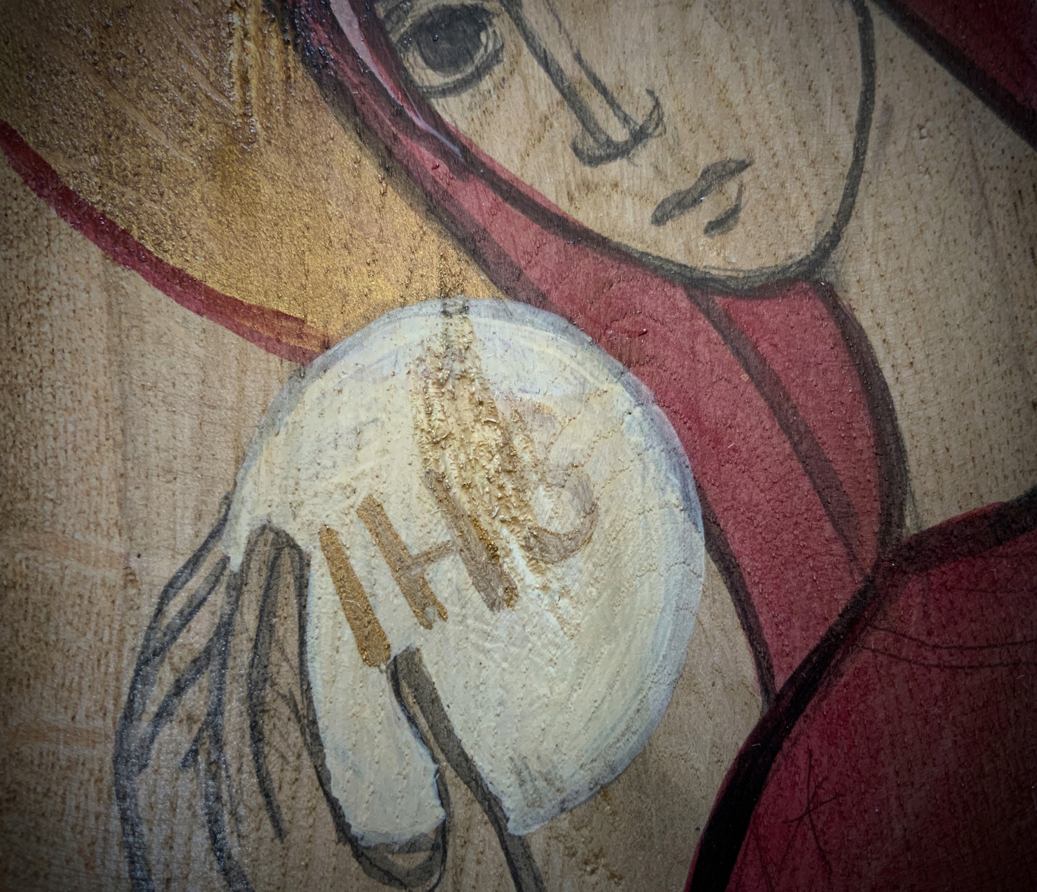 Matka Boża z Hostią w dłoniach Rodzaj obraz