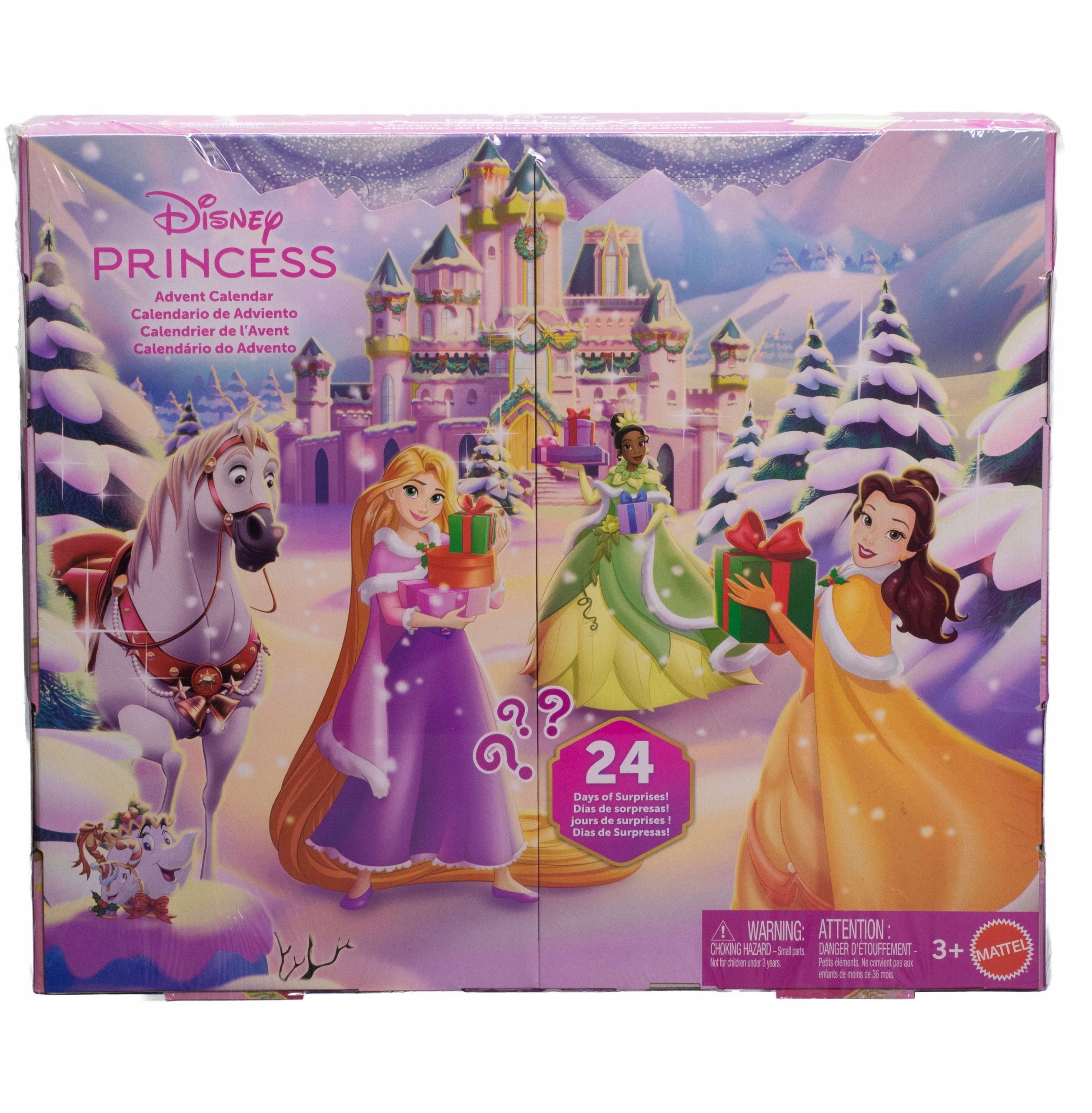 Kalendarz adwentowy Disney Princess – Magia świąt z księżniczkami Disneya