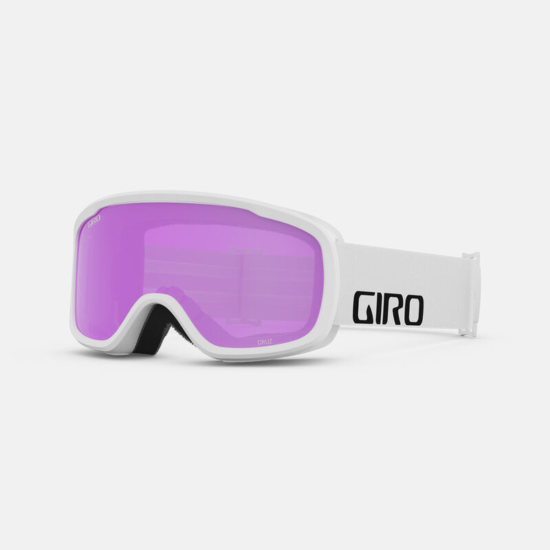 Gogle zimowe GIRO CRUZ WHITE WORDMARK – Doskonała widoczność na stoku