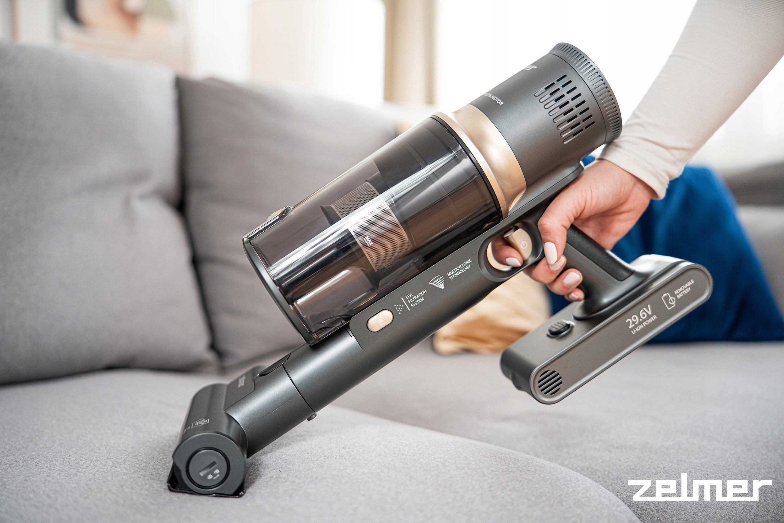 Pojemny zbiornik na kurz i skuteczna filtracja EPA