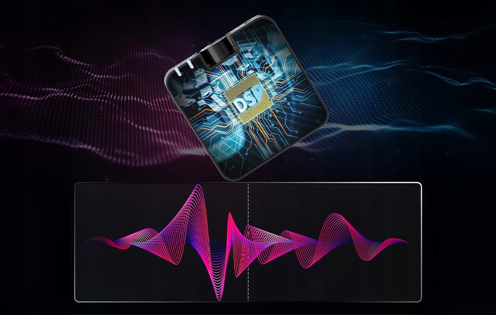 Zaawansowana redukcja szumów DSP dla krystalicznego dźwięku