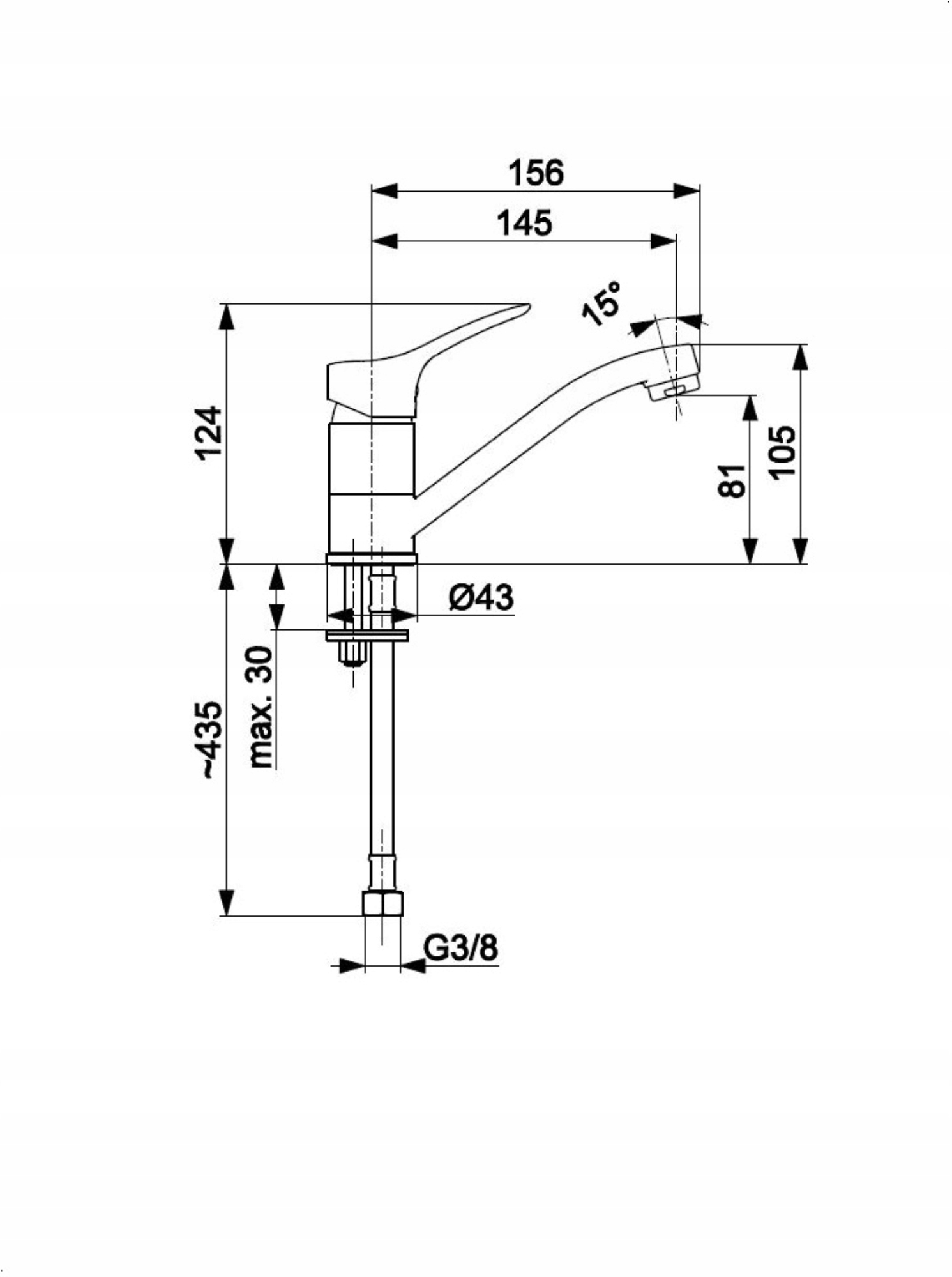 Łatwy montaż – 1-otworowy system instalacji