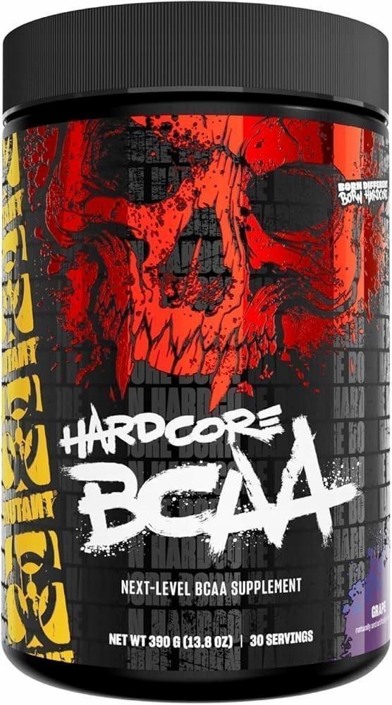 Mutant Hardcore BCAA, Lemonade - 390g – Twoje wsparcie w budowie masy mięśniowej