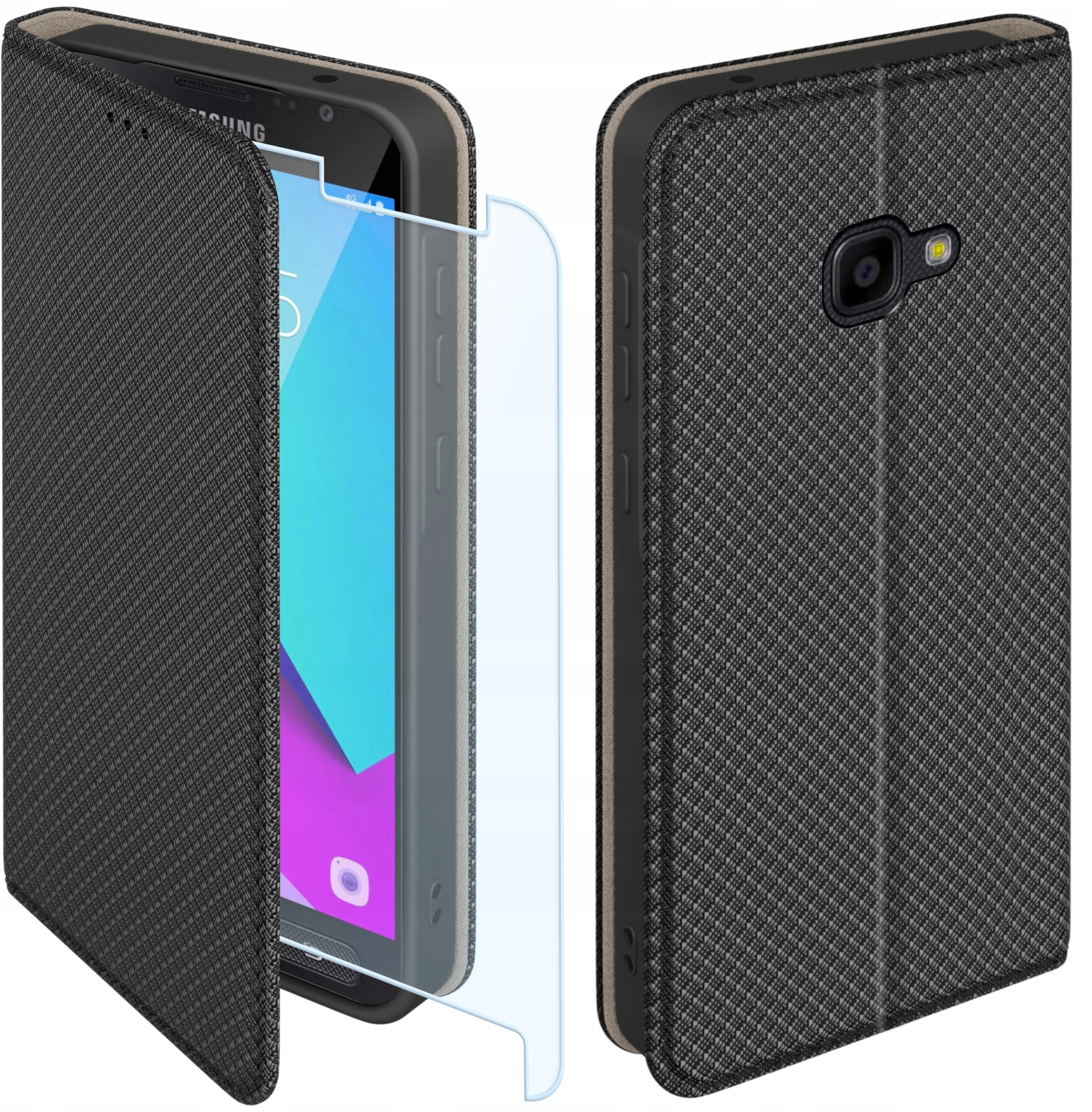 Etui z klapką do Samsung Xcover 4 | 4s – Ochrona i styl w jednym