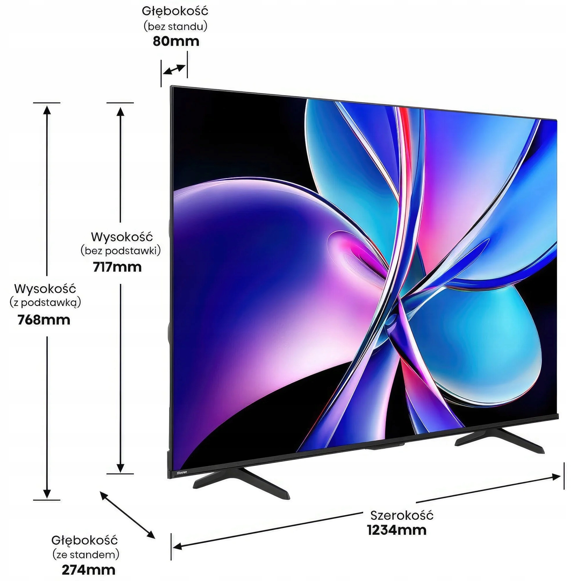 Telewizor Hisense 55E7Q PRO 55