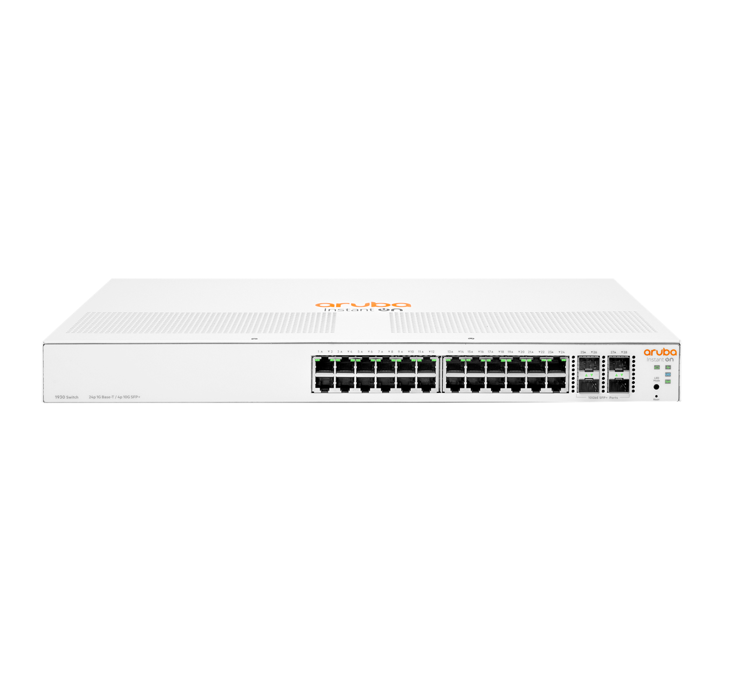 Switch HP Aruba Instant On 1930 24G Class4 PoE 4SFP/SFP+ 195W – Niezawodne rozwiązanie dla Twojej sieci