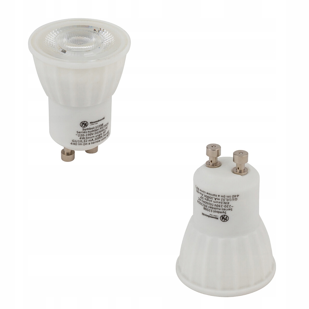 Żarówka LED GU10 4 W 3000 K Ceramiczna 11598 – Nowoczesne oświetlenie do Twojego domu
