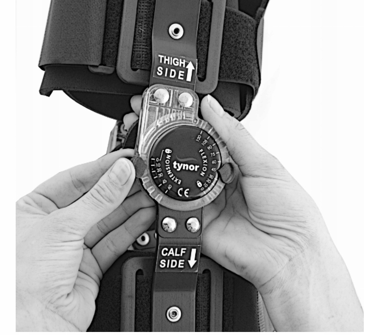 Kontrola kąta zgięcia i regulacja ruchu