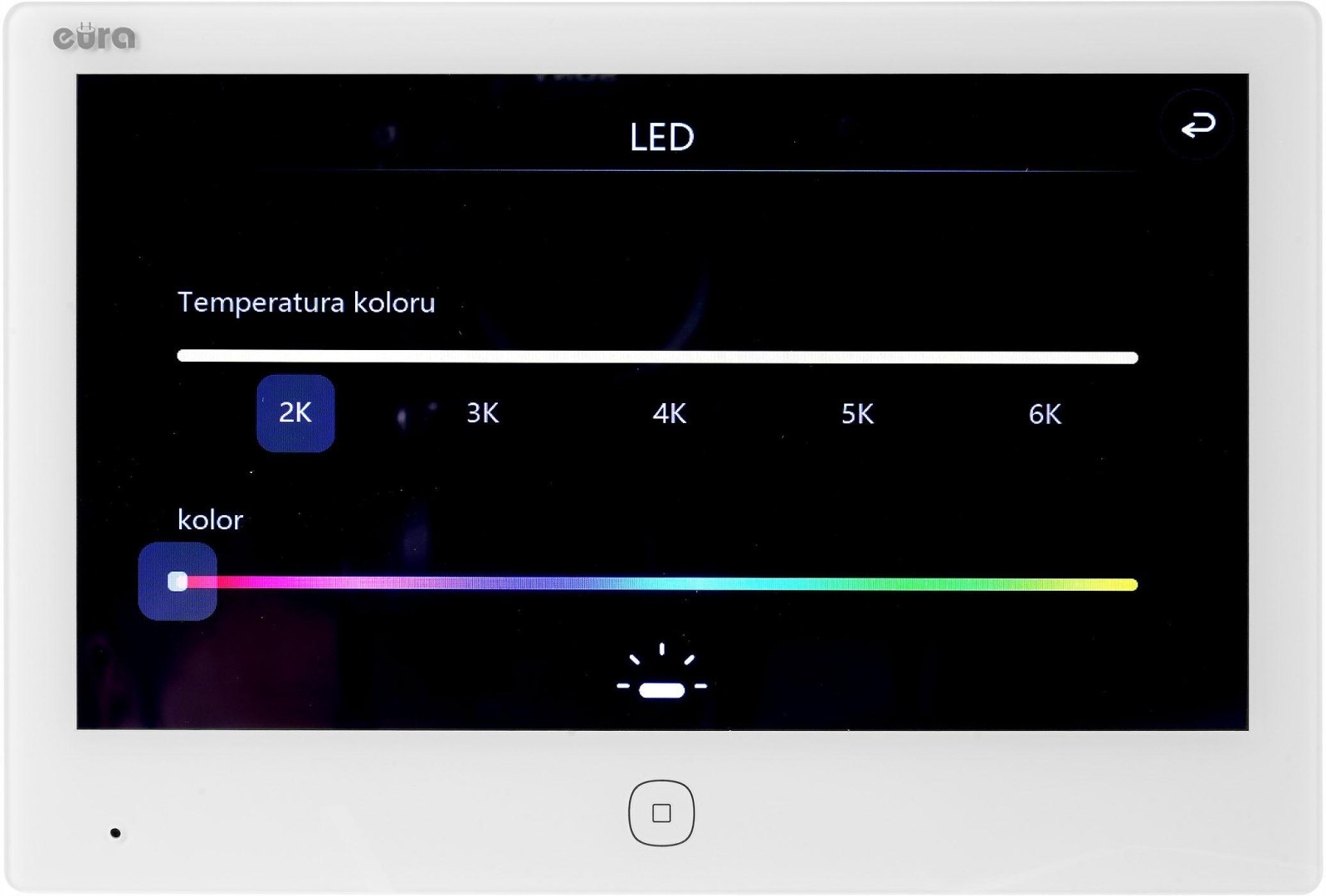 Wysokiej jakości monitor z dotykowym ekranem LCD