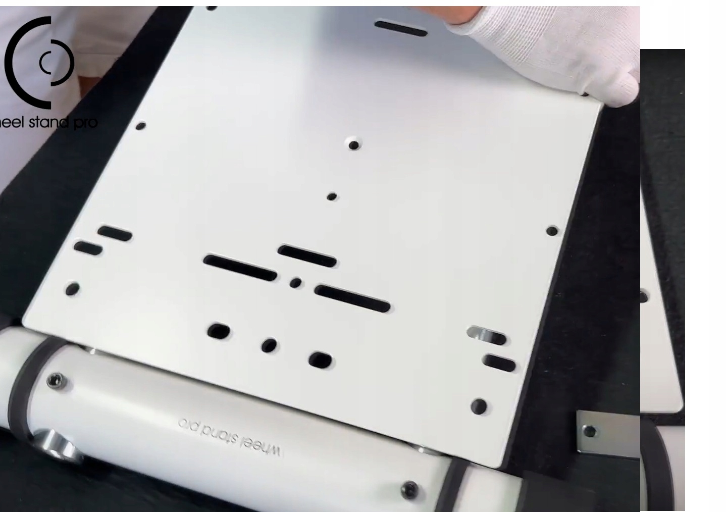 WHEELSTANDPRO – Uniwersalna blacha do profesjonalnego montażu pedałów