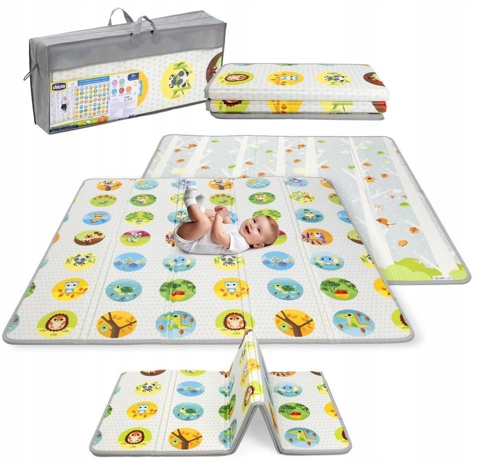Chicco 177158 MATA PIKOWANA MAXI 2w1 – Bezpieczna przestrzeń do zabawy dla Twojego dziecka