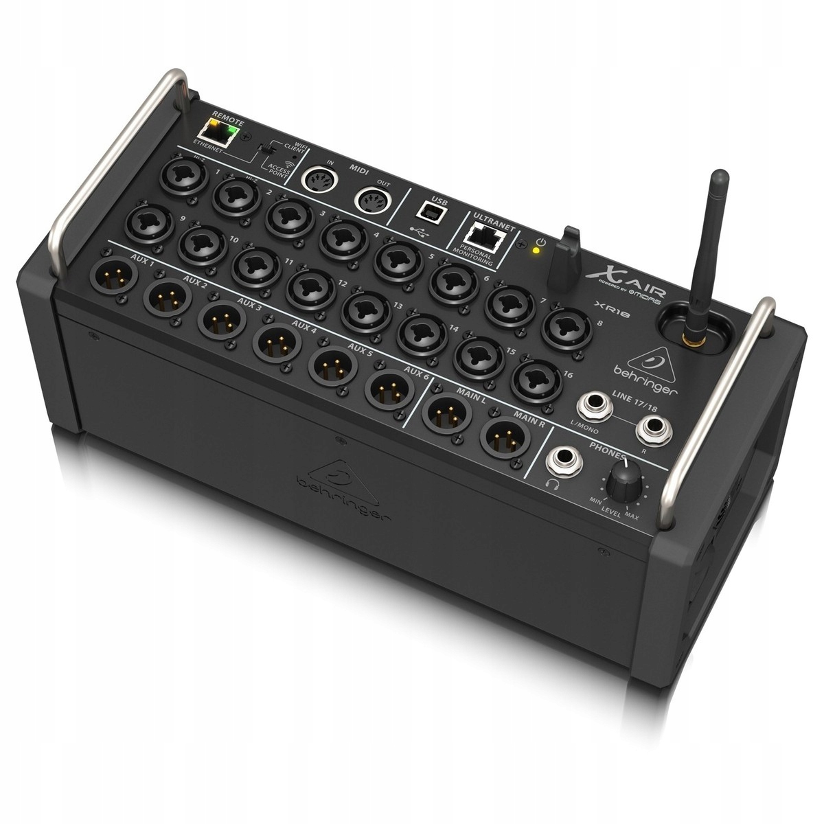 Wbudowany router Wi-Fi i interfejs USB 18x18