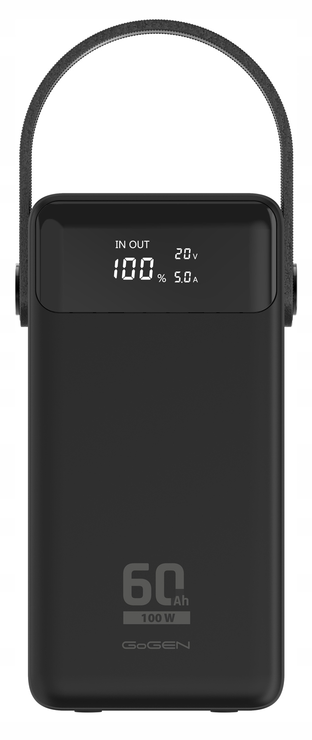Imponująca pojemność 60000 mAh – Zasilaj swoje urządzenia wszędzie