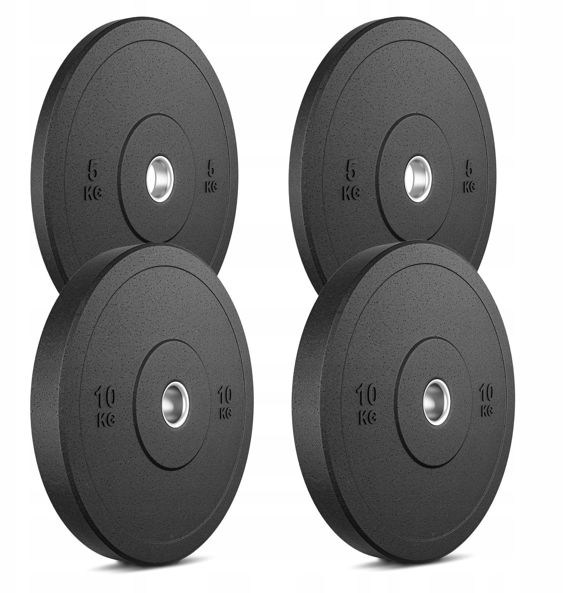 Bumpery zestaw 30 kg / 2 x 10 kg + 2 x 5 kg - MW-Bumper - Marbo Sport – Idealne do intensywnego treningu