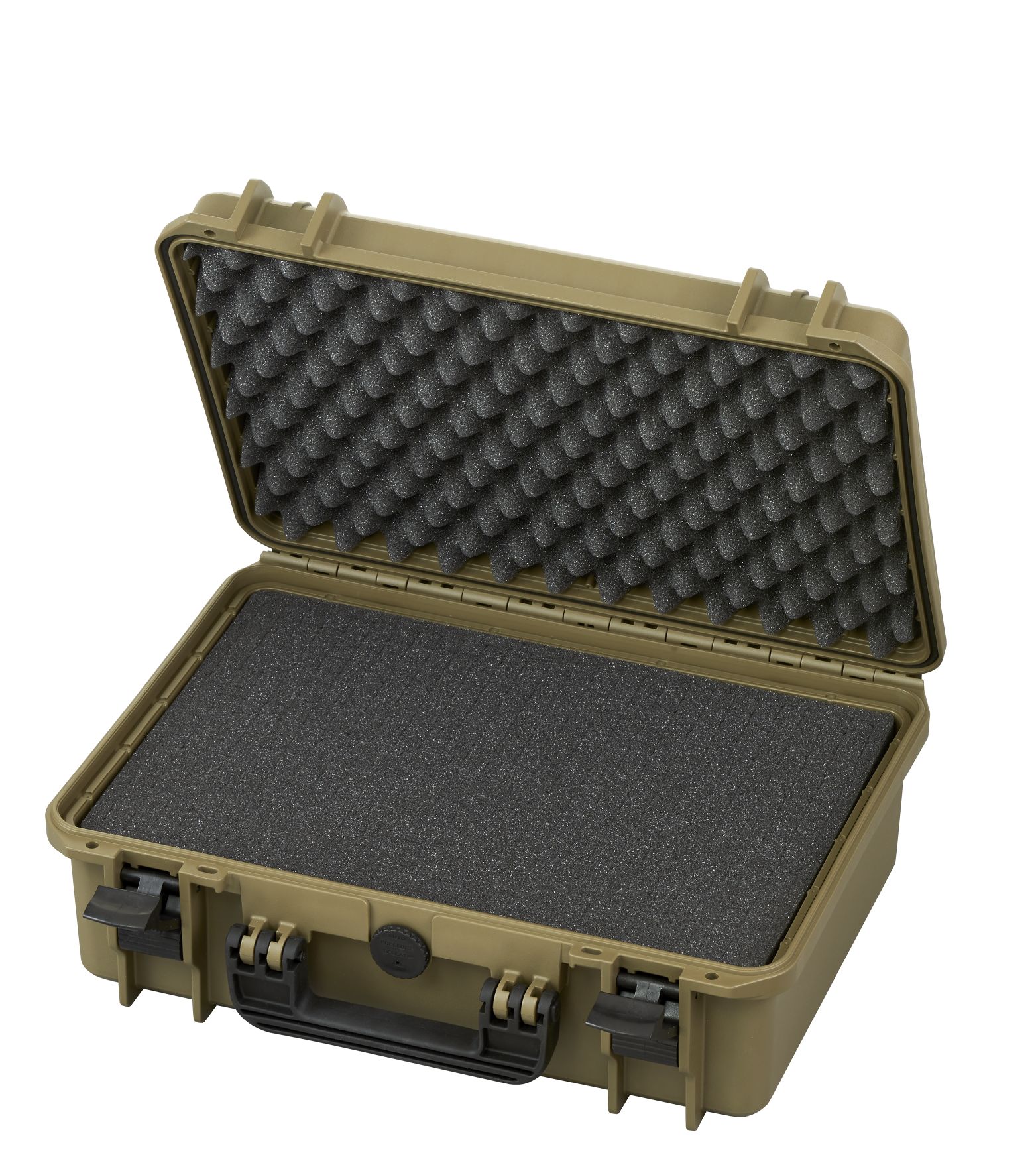 Walizka hermetyczna z pianką zielona MAX430S – Idealna do transportu broni
