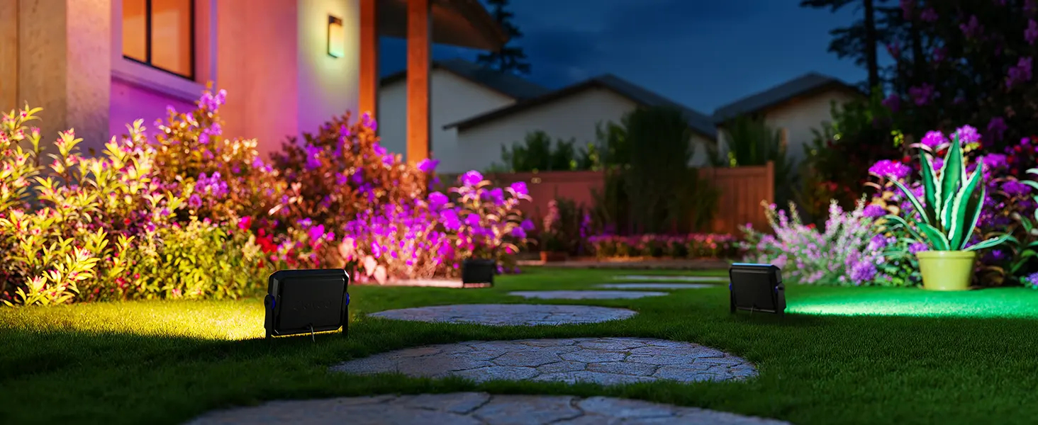 Reflektory Govee Flood Lights 2 – Efektywne oświetlenie LED do przestrzeni zewnętrznych