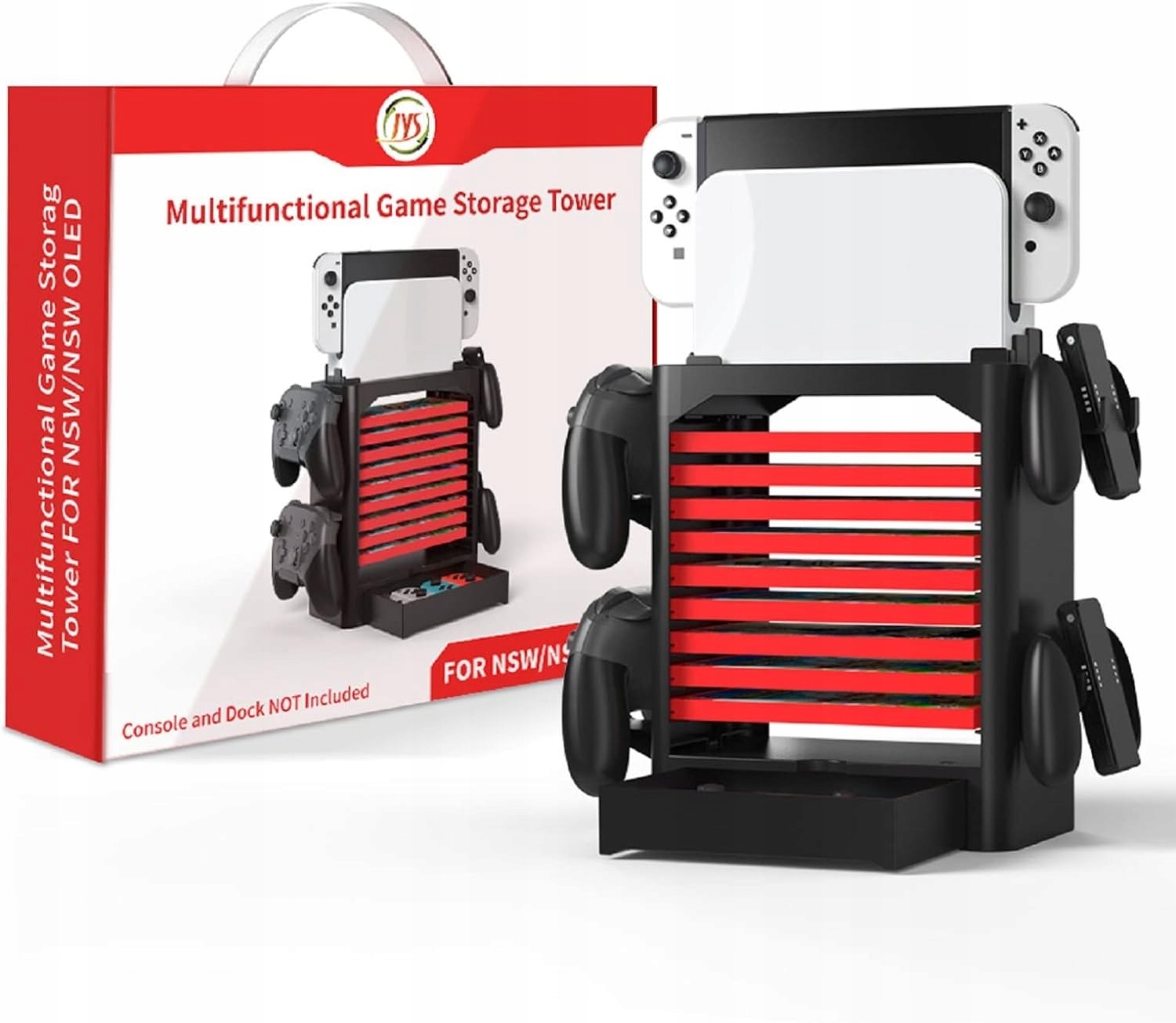 Wielofunkcyjny stojak do przechowywania gier – Idealne rozwiązanie dla graczy