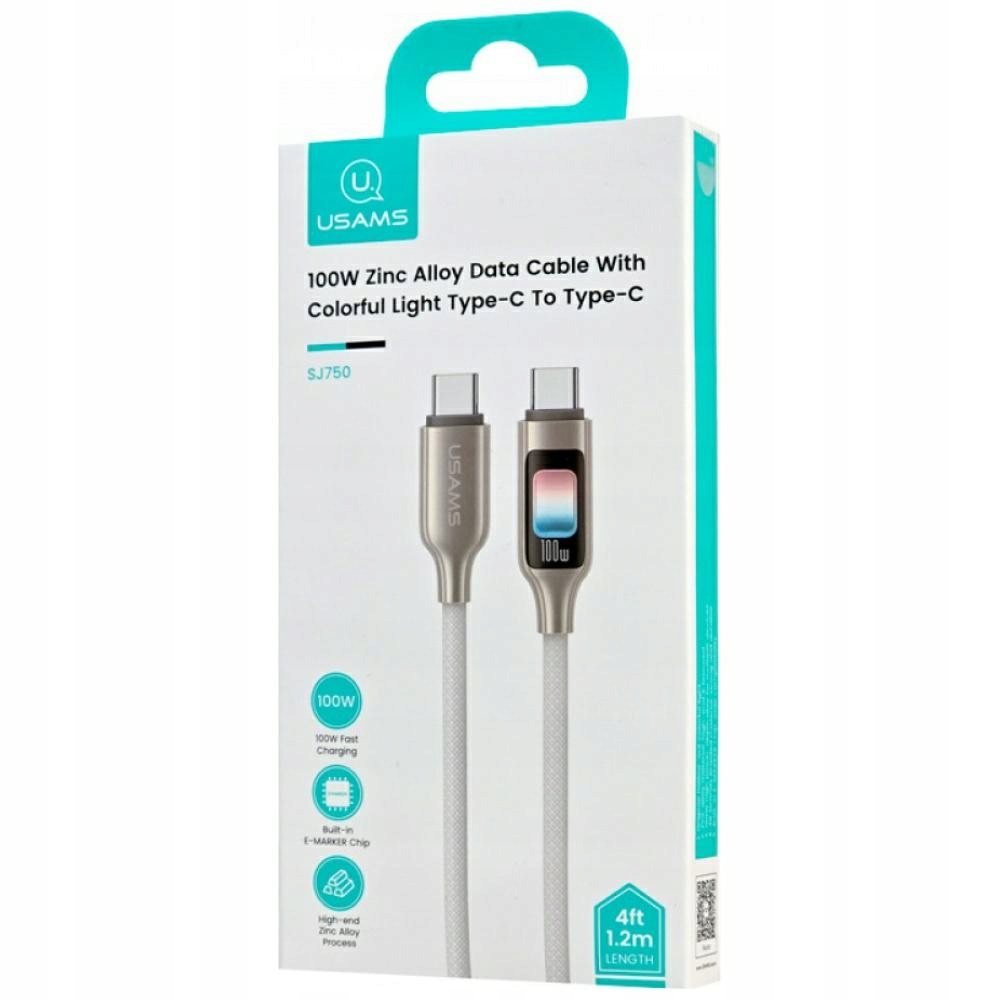 Ładowarka Usams USAMS TC Series 100W PD – Wydajność i wszechstronność w jednym
